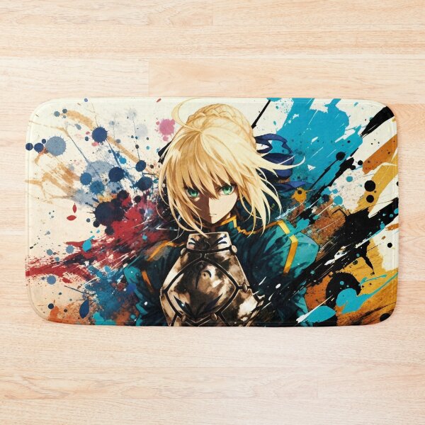 Item preview, Saber | Anime Knight Warrior Girl | Fantasy Sword Maiden Armor Art | Epic Manga Heroine Design designed and sold by Dyan4.