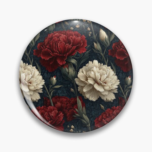 Item preview, Bold Large Scale Red And Cream Floral Pattern designed and sold by igraphixart.