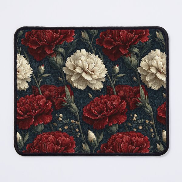 Item preview, Bold Large Scale Red And Cream Floral Pattern designed and sold by igraphixart.