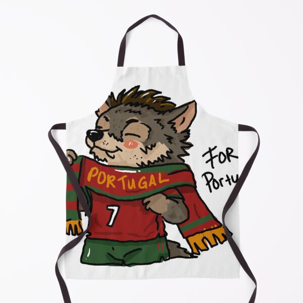 Item preview, For Portugal Wolf Scarf Football Fan | Cute World Cup Sticker designed and sold by chupichapa.