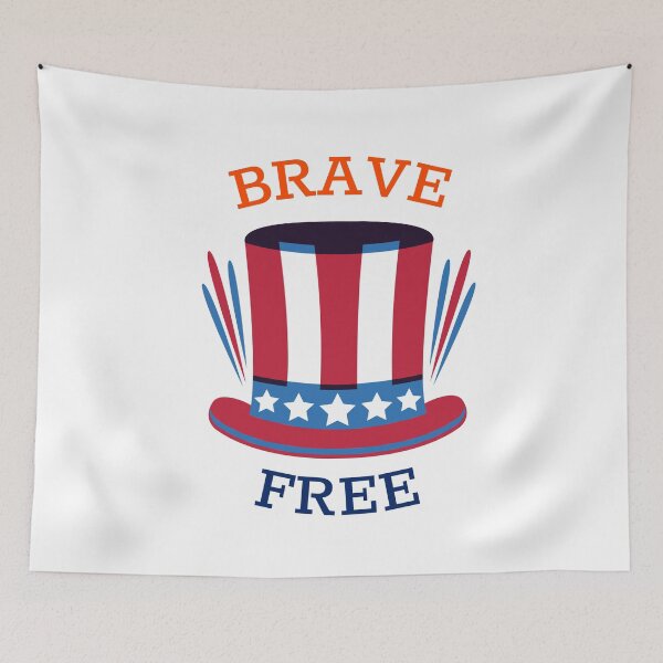 Item preview, BRAVE FREE designed and sold by SudeeshArt.