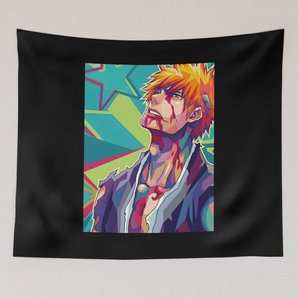Item preview, Ichigo Kurosaki Pop Art designed and sold by azrialoktafia.