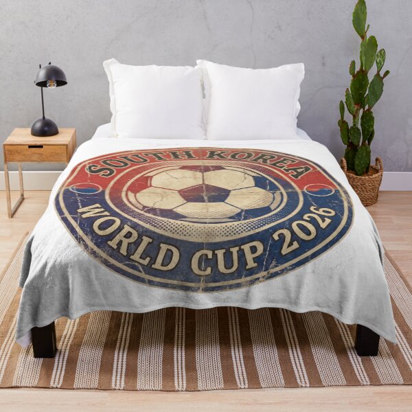 Item preview, South Korea World Cup 2026 Vintage Retro Soccer Badge designed and sold by Color Buddy Creations.