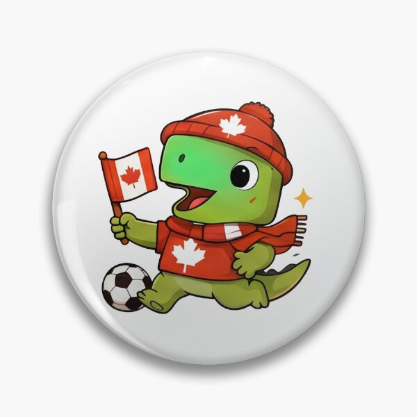 Item preview, Cute Dino Supporter Canada designed and sold by merona-design.