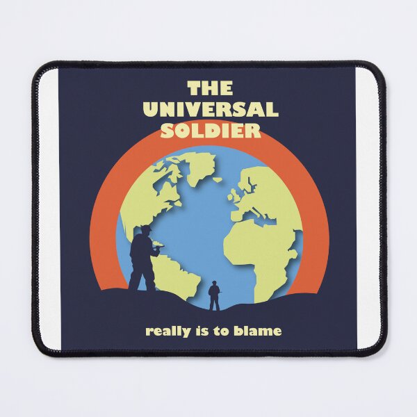 Item preview, Universal Soldier designed and sold by MysticalSmew.