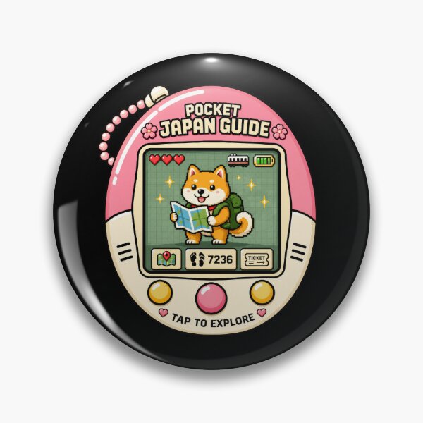 Item preview, Japan Travel Virtual Pet Pocket Japan Guide designed and sold by TheTrendsDesk.