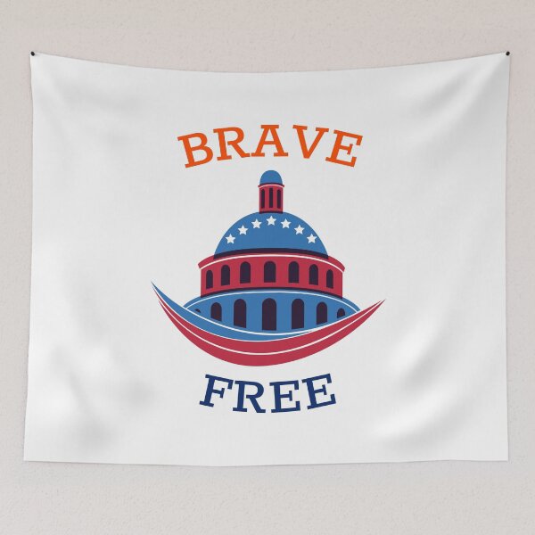 Item preview, BRAVE FREE designed and sold by SudeeshArt.
