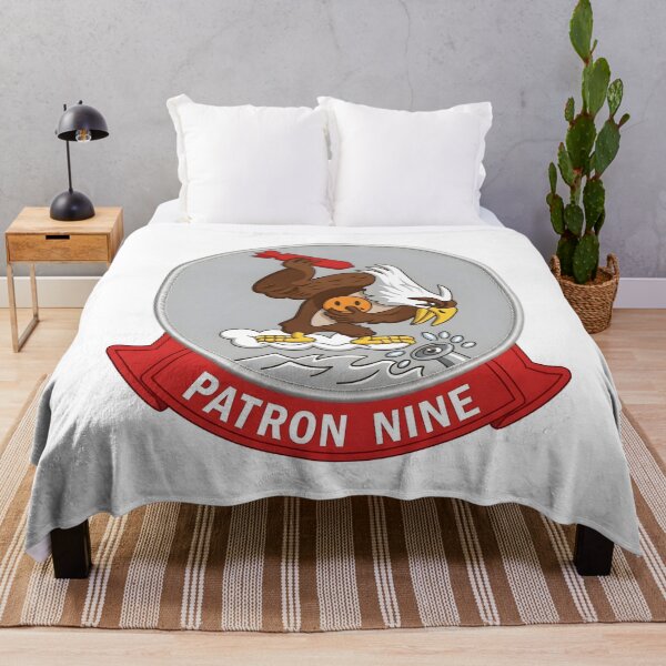 Item preview, US Navy Patrol Squadron Nine (VP-9) "Patron Nine" Military Insignia designed and sold by CharlieDesings.
