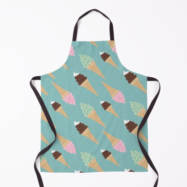 Item preview, Cute Soft Serve Ice Cream Cones Pattern designed and sold by Nikola Dio.