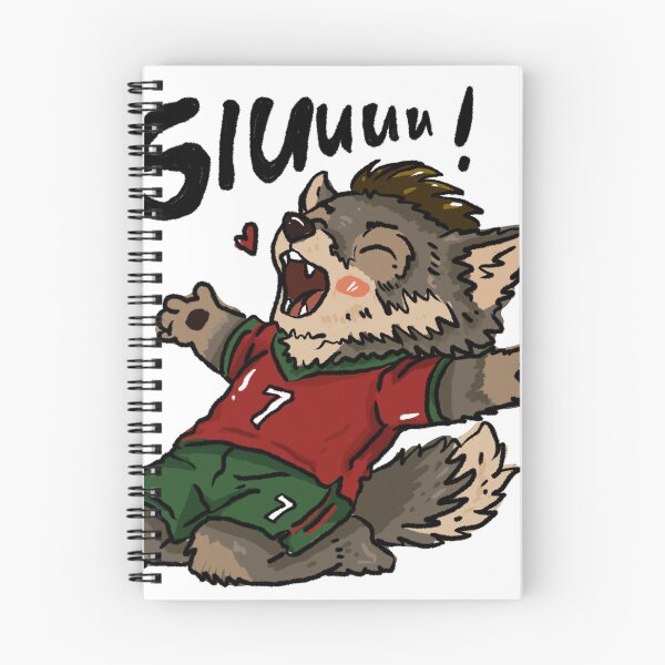 Item preview, SIUU Wolf Portugal Football Celebration | Cute World Cup Sticker designed and sold by chupichapa.