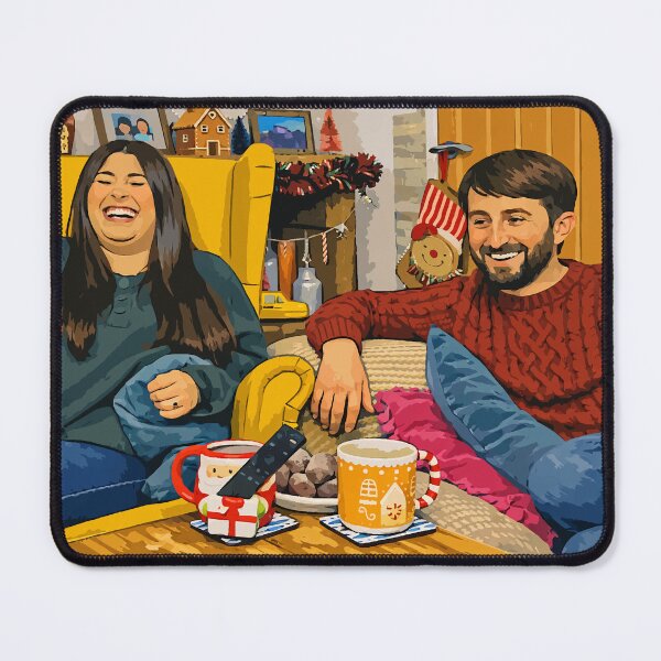 Item preview, Gogglebox: Pete and Sophie designed and sold by pink-beagle.