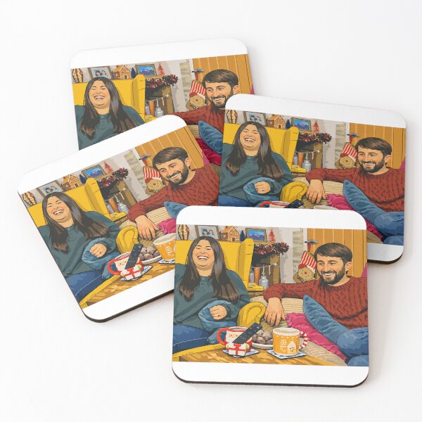 Item preview, Gogglebox: Pete and Sophie designed and sold by pink-beagle.