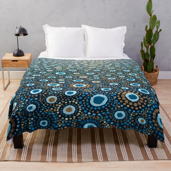 Item preview, Aboriginal Inspired Dot Art - With CIrcles of Pebbles designed and sold by GrinGalore.