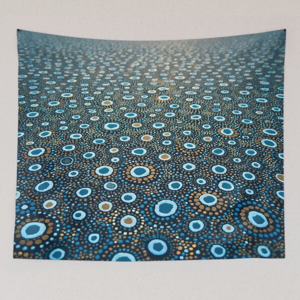 Item preview, Aboriginal Inspired Dot Art - With CIrcles of Pebbles designed and sold by GrinGalore.
