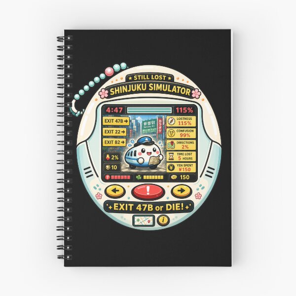 Item preview, Japan Travel Virtual Pet Shinjuku Station Survival Mode designed and sold by TheTrendsDesk.
