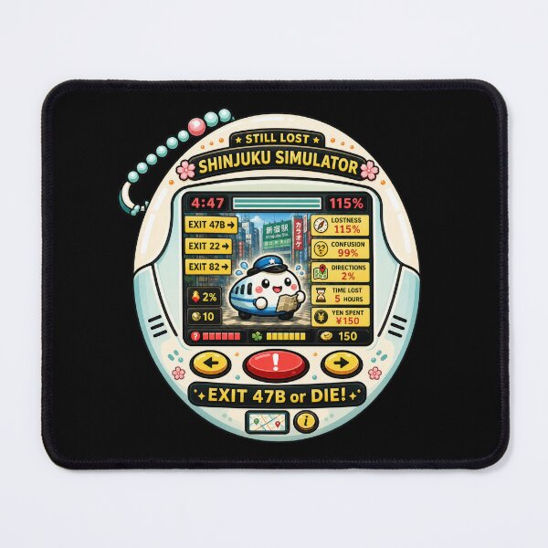 Item preview, Japan Travel Virtual Pet Shinjuku Station Survival Mode designed and sold by TheTrendsDesk.