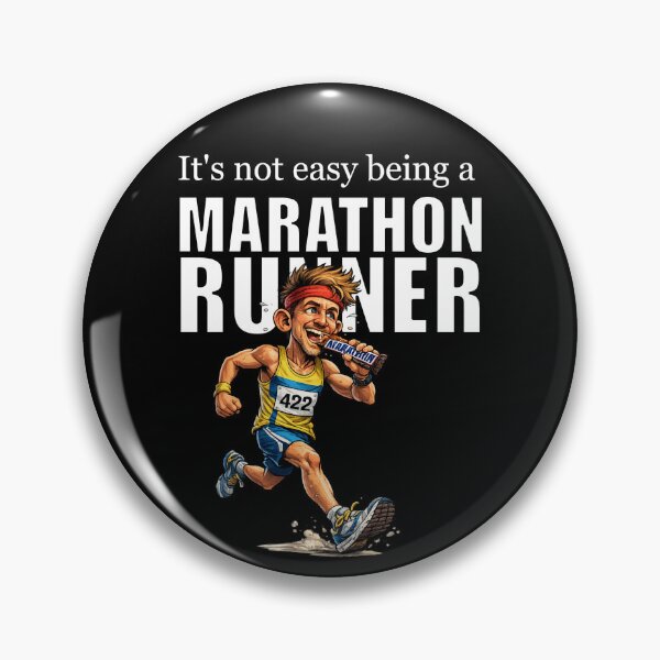 Item preview, It's Not Easy Being a Marathon runner, designed and sold by halibutgoatramb.