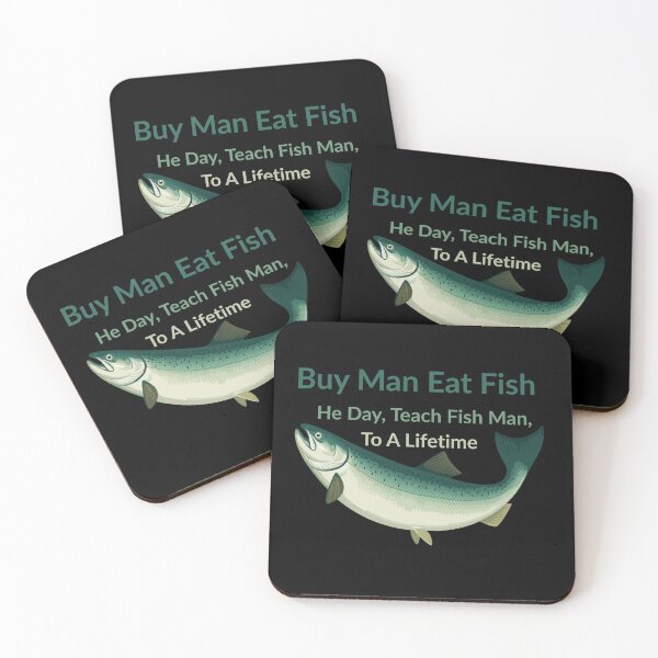 Item preview, buy a man eat fish designed and sold by Guleniza.