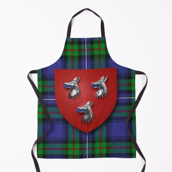 Item preview, Robertson Shield 3D and Modern Hunting tartan designed and sold by Kirrindy Designs.