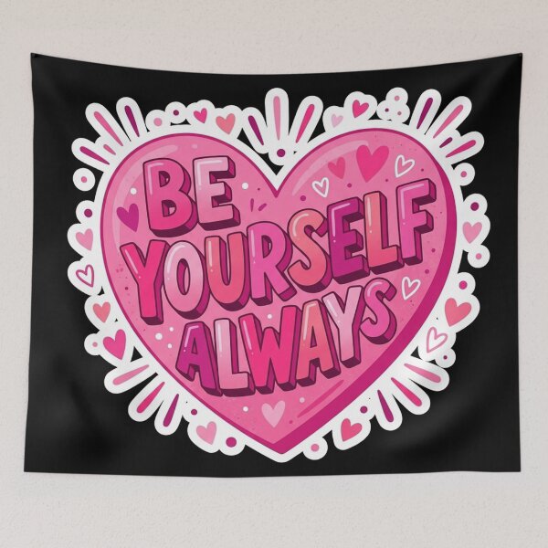 Item preview, Be Yourself Always Heart designed and sold by Owcomm.