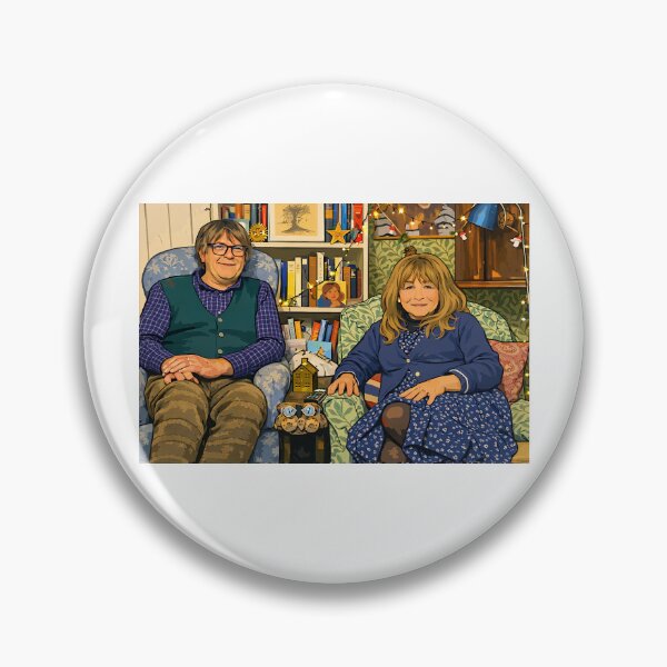 Item preview, Gogglebox: Giles and Mary designed and sold by pink-beagle.