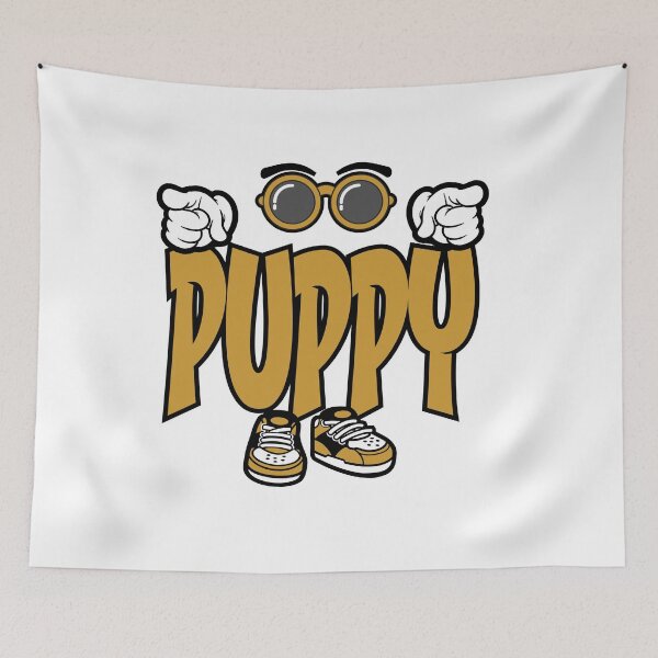 Item preview, Puppy - PETS Words Character Bold Retro designed and sold by NFTWords.