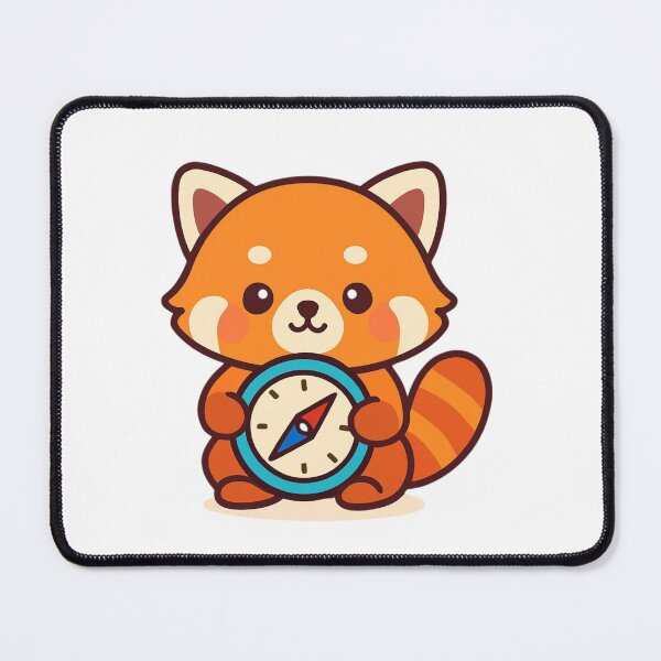 Item preview, Find Your Path Red Panda - Inspirational Sticker designed and sold by foryouandyours.