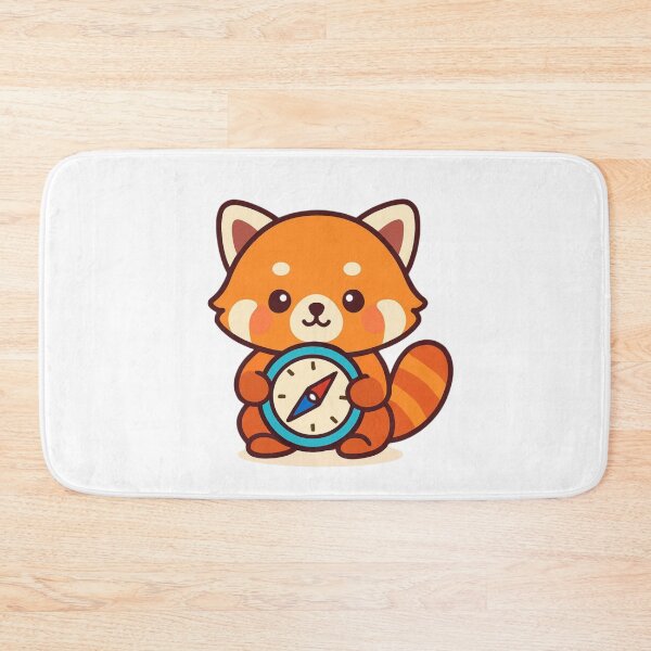 Item preview, Find Your Path Red Panda - Inspirational Sticker designed and sold by foryouandyours.