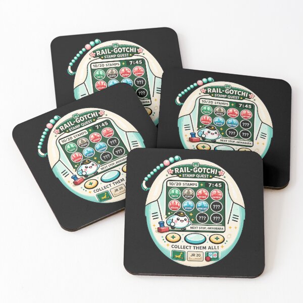 Item preview, Japan Train Station Stamp Rally Rail Gotchi Adventure  JR Rail Travel Japan designed and sold by TheTrendsDesk.