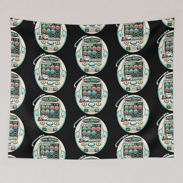 Item preview, Japan Train Station Stamp Rally Rail Gotchi Adventure  JR Rail Travel Japan designed and sold by TheTrendsDesk.