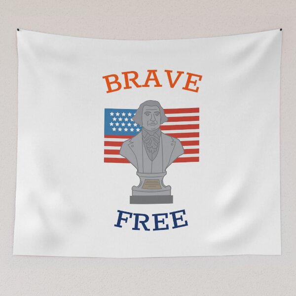 Item preview, BRAVE FREE designed and sold by SudeeshArt.