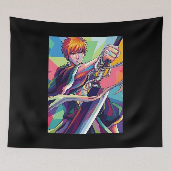 Item preview, Ichigo Kurosaki Pop Art designed and sold by azrialoktafia.