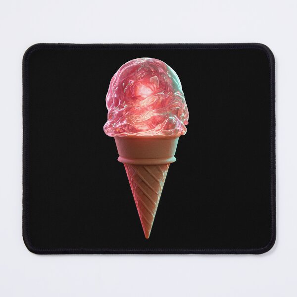Item preview, Neon Watermelon Ice Cream Glow Cone designed and sold by daila70.