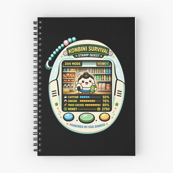 Item preview, Japanese Convenience Store Lover Onigiri And Konbini Fan Virtual Pet designed and sold by TheTrendsDesk.
