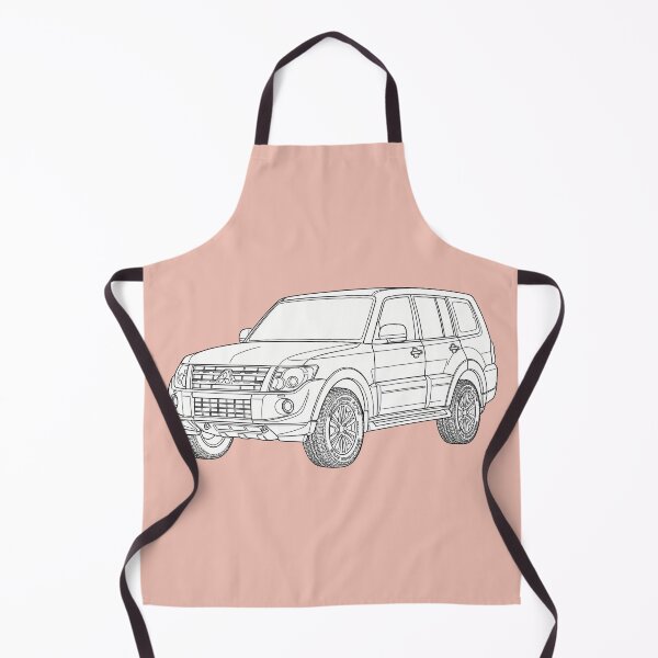 Item preview, Mitsubishi Pajero illustration designed and sold by the-cc.