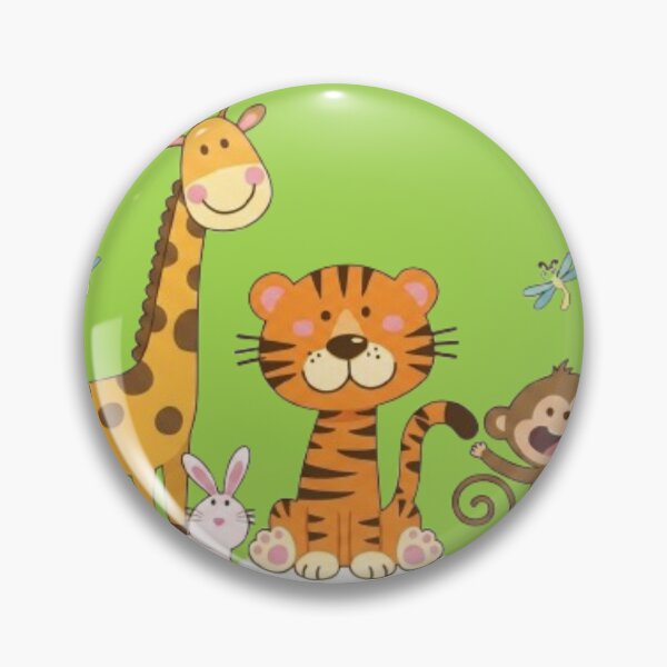 Item preview, Cute Safari Jungle Animals Cartoon designed and sold by AdnanoDesigns.