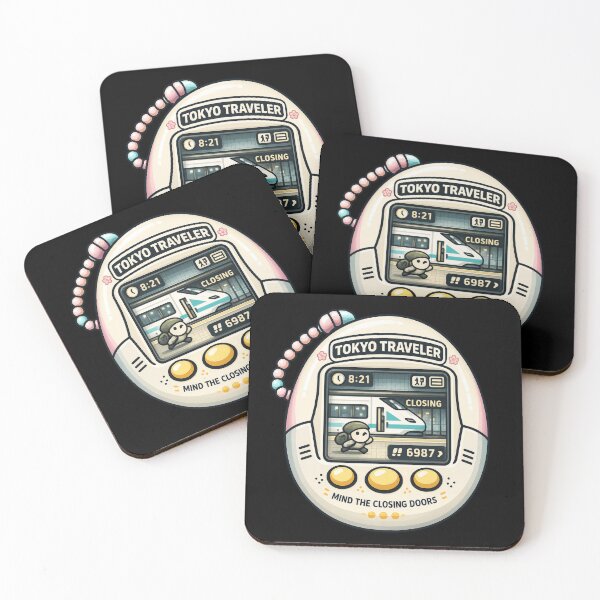 Item preview, Tokyo Train Traveler Virtual Pet Japan Travel Design designed and sold by TheTrendsDesk.