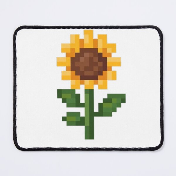 Item preview, Pixel Art Sunflower Print | Retro Gaming Floral Design | Cute 8 Bit Garden Gift designed and sold by The-SilentPlace.