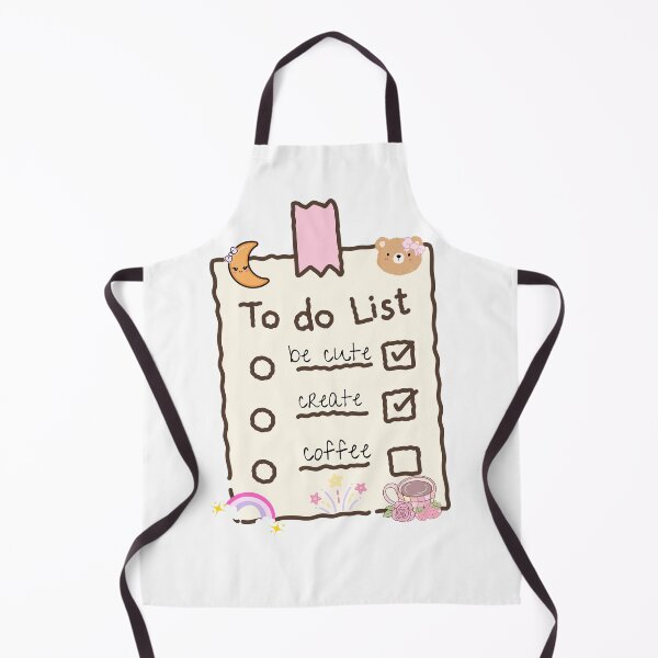 Item preview, cutie pie kawaii to do list adorable fun designed and sold by pasteldreams26.