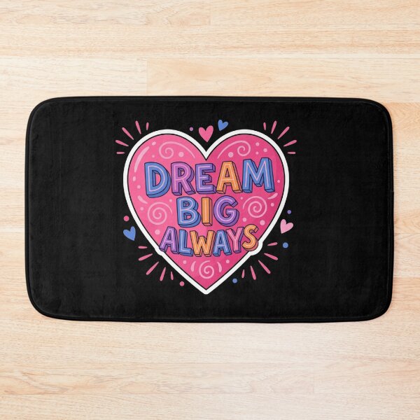 Item preview, Dream Big Always Heart Illustration designed and sold by Owcomm.
