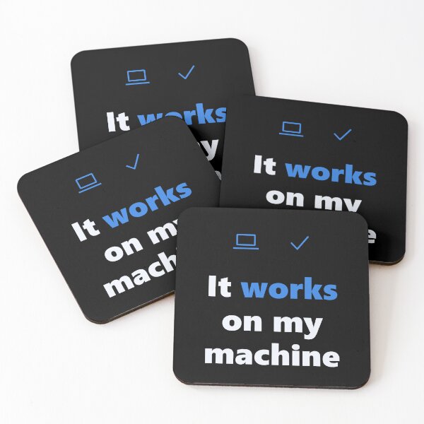Item preview, Funny Programmer Shirt - Works On My Machine - Gift designed and sold by Harlo.co.