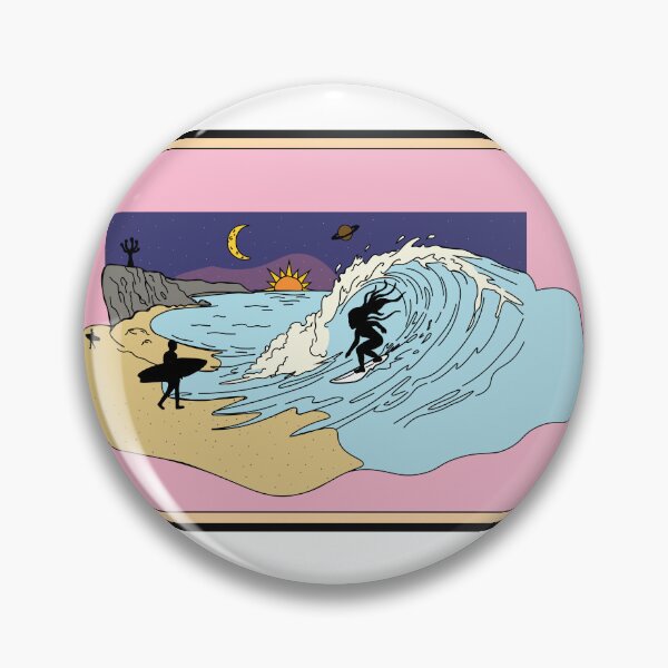 Item preview, A surfer designed and sold by sshirart.