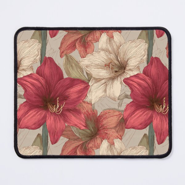 Item preview, Radiant Amaryllis Flower - Birth Flower Pattern - Christmas Gifts For Women designed and sold by RoyalStarsPatts.