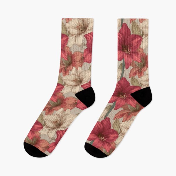 Item preview, Radiant Amaryllis Flower  - Birth Flower Pattern   - Christmas Gifts For Women designed and sold by RoyalStarsPatts.