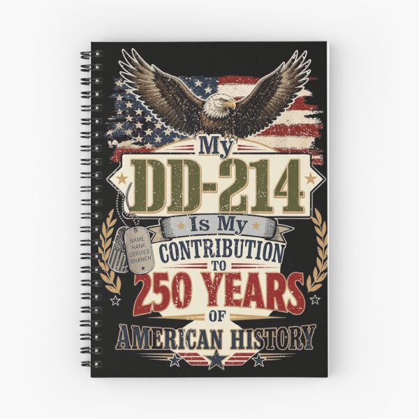 Item preview, DD-214 Contribution To 250 Years American History Veteran Patriotic designed and sold by haitrieuic96.