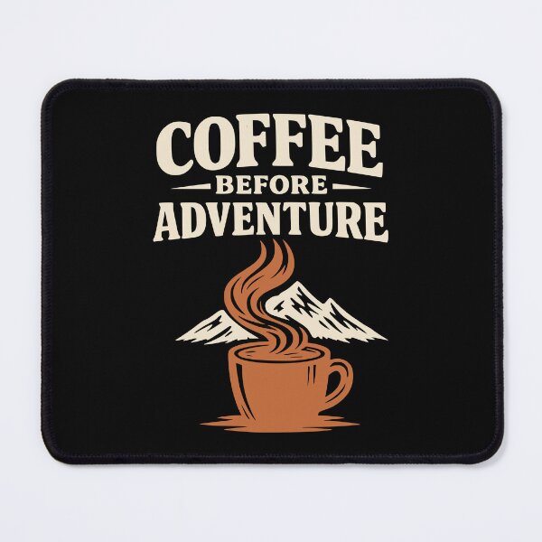 Item preview, Coffee Before Adventure Mountain Lover Vintage designed and sold by MavtM.