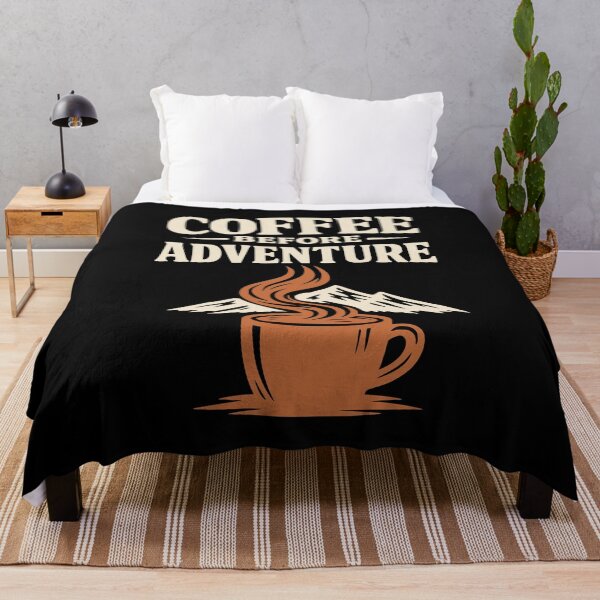 Item preview, Coffee Before Adventure Mountain Lover Vintage designed and sold by MavtM.