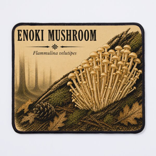 Item preview, Enoki Mushroom designed and sold by StudioBloodmoon.