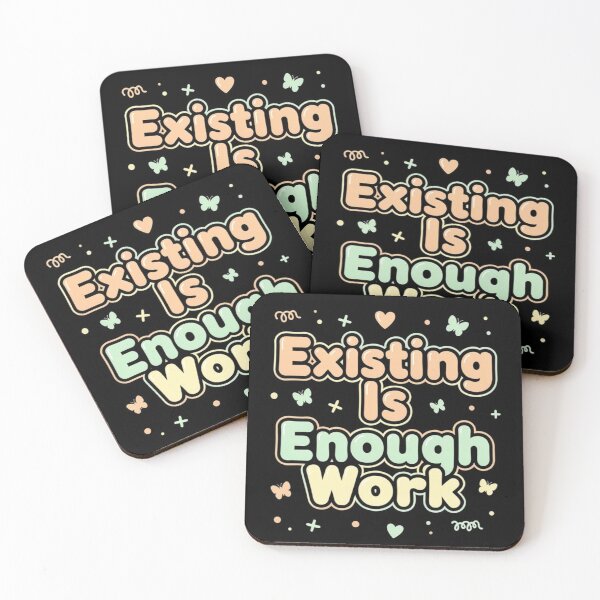 Item preview, Existing is enough work designed and sold by Benevoleantrr.