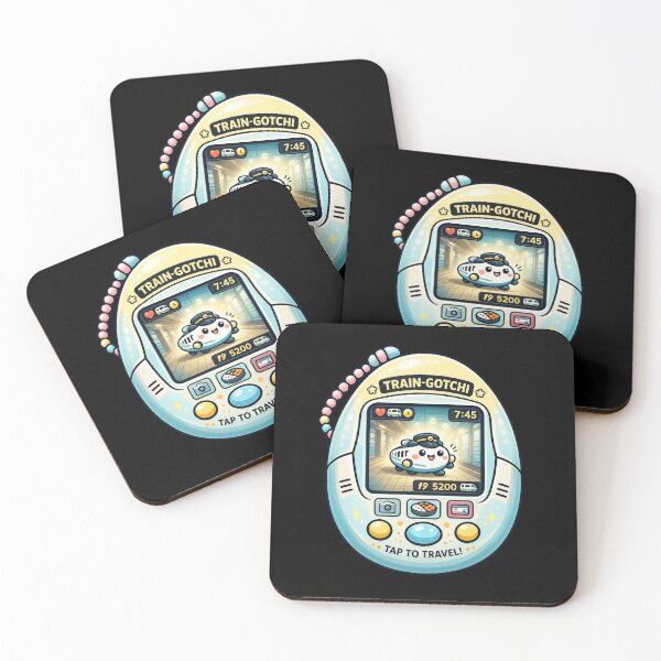 Item preview, Japan Train Lover Virtual Pet Gotchi designed and sold by TheTrendsDesk.